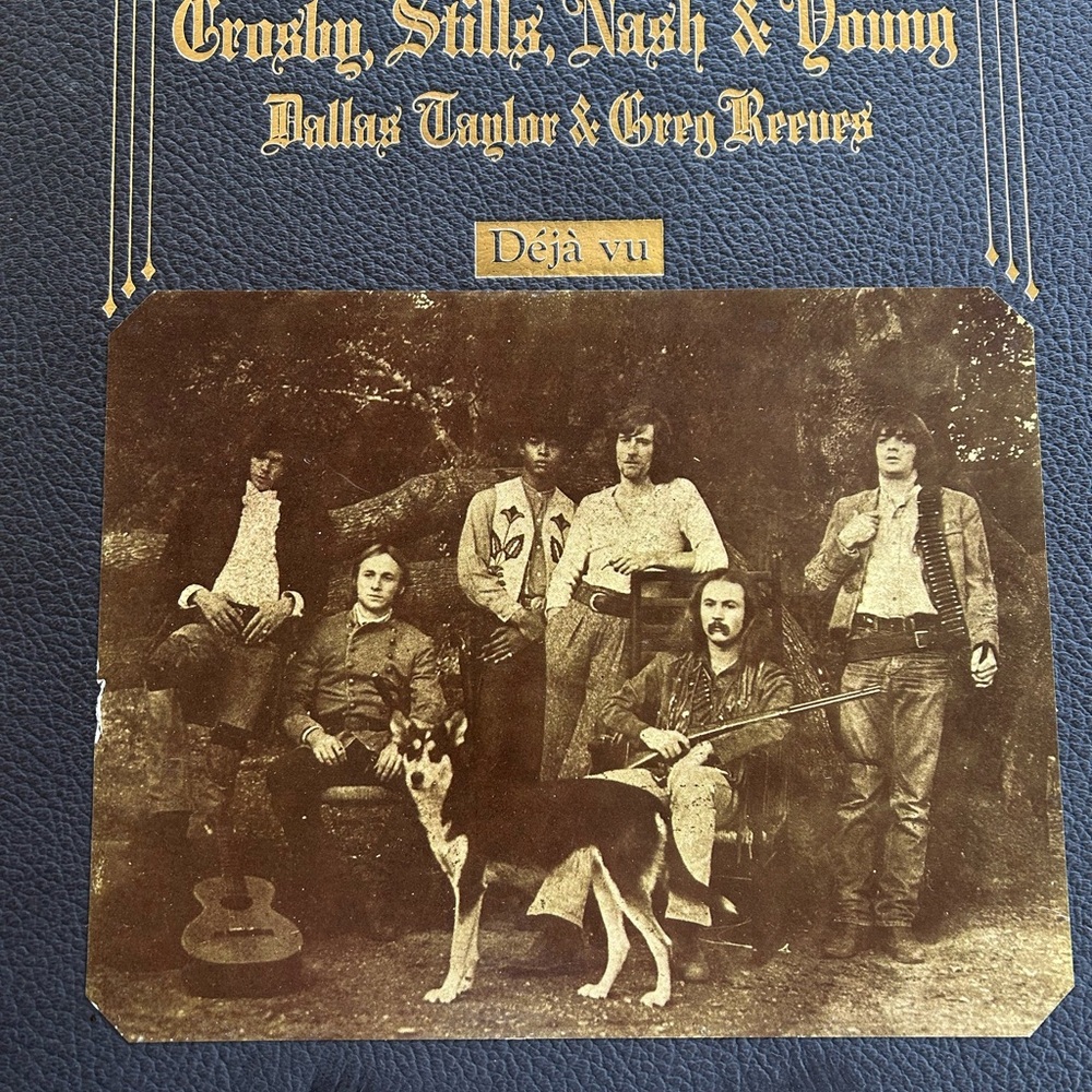 Crosby, Stills, Nash & Young Déjà Vu Vinyl Record 1970